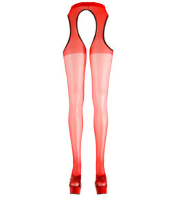 Sex-Strumpfhose rot