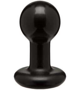 Runder Analplug - klein - schwarz