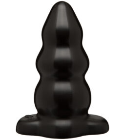 Triple Ripple Analplug - groß - schwarz