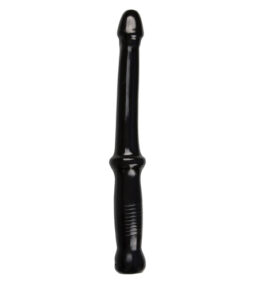 Analdildo Wand in Schwarz