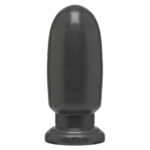 Großer, runder Dildo in Grau