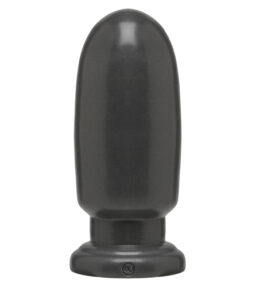 Großer, runder Dildo in Grau