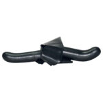 Latex Doppeldildo-Slip schwarz