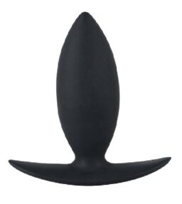 Schlanker Buttplug in Schwarz