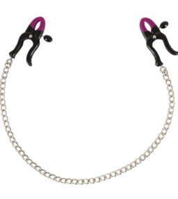 Bad Kitty Silikon Nippelklemmen mit Kette