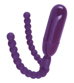 Vibrator mit G-Punkt Stimulation und Schamlippenspreizer