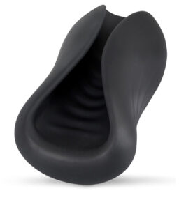 Vibrierender Masturbator mit offener Hülle