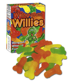 Jelly Willies Fruchtgummies in Penisform 150 g