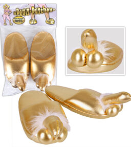 Penis-Puschen Goldfarben