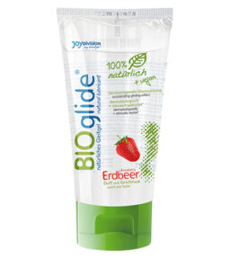 BIOglide Erdbeer-Gleitmittel - 80 ml