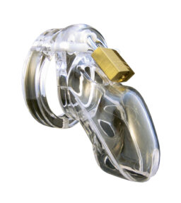 CB-3000 Keuschheitskäfig - Transparent - 37 mm