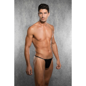 Herren-String - Schwarz