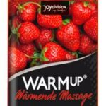Aufwärmendes Massageöl - Erdbeere