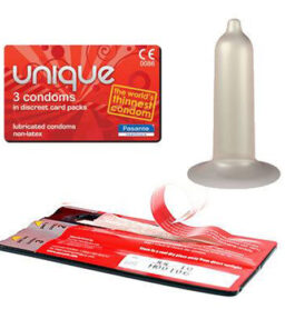 Pasante Unique Latexfreie Kondome 3 Stück