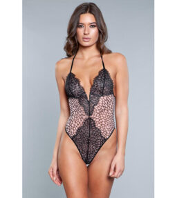 Scarlett Teddy - Schwarz/Beige