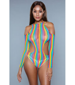 Strange Love Cold-Shoulder Bodysuit