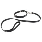 Lederhalsband mit Gürtel