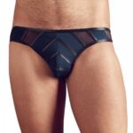 Sexy Herrenunterhose - Blau/Schwarz