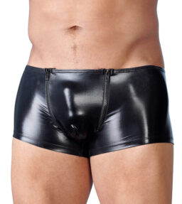 Wetlook Heren Boxer Met Rits