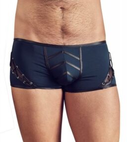 Sexy Herrenshorts - Blau/Schwarz