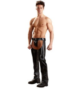 Chaps aus Kunstleder