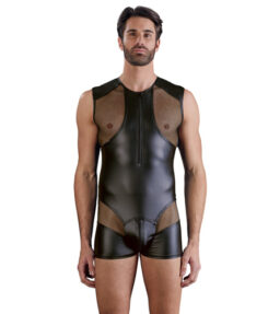 Herren Kurzoverall im Mattlook