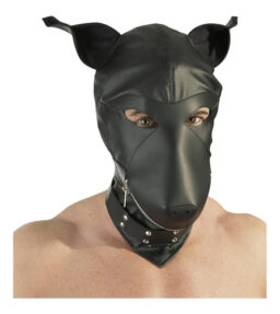 Lederimitat Dog Mask