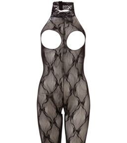Spitzen-Catsuit ouvert