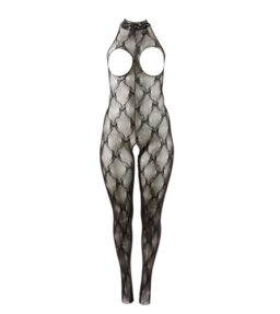 Catsuit mit offenen Cups und offenem Schritt XL-XXL