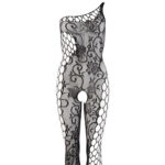 Spannender Catsuit S-L mit offenem Schritt