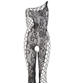 Spannender Catsuit S-L mit offenem Schritt