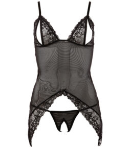 Transparentes Dessous-Kleidchen mit String