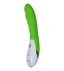 Mystim – Wellenförmiger Vibrator in Neongrün