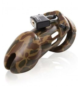 CB-6000S Keuchheits-Peniskäfig - Camouflage