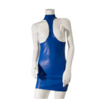 GP Datex Exposure Kleid blau mit Kragen