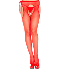 Fishnet Suspender Seamless