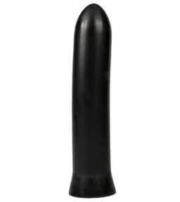 All Black Dildo 22,5 cm - Schwarz