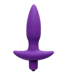 Aria  Silicone Vibrating Anal Plug - Small
