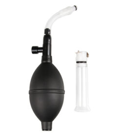 Klitorales Pumpsystem mit abnehmbarem Acrylglaszylinder