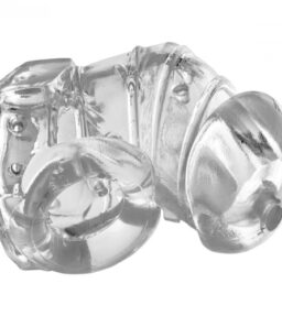 Detained 2.0 Peniskäfig Von Rubber - Transparent