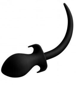 Woof XL Silicone Puppy Tail butt plug