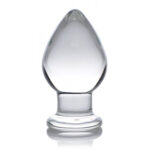 Molten Wide Glass Butt Plug
