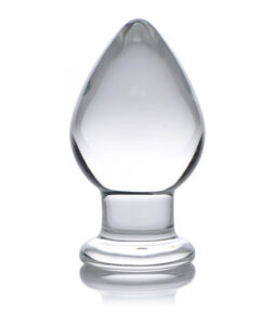Molten Wide Glass Butt Plug