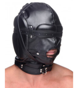 Bondage Kapuze mit atmungsaktiv Ball Gag
