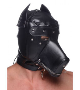 Maulkorb Universal BDSM Kapuze mit abnehmbarem Schnauze