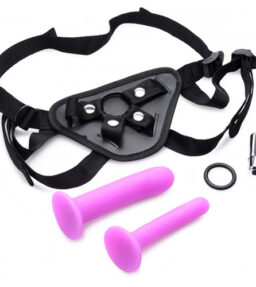Double-G Deluxe Vibrating Strap-On Kit