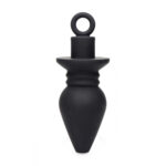 Plunged hohler Analplug mit Einsatz