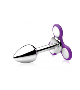 Light Up Fidget Spinner Analplug