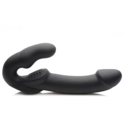 Evoke vibrierender Strap-on ohne Gurte - schwarz