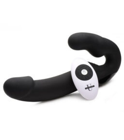 Urge Strap-on Vibrator ohne Gurte - schwarz